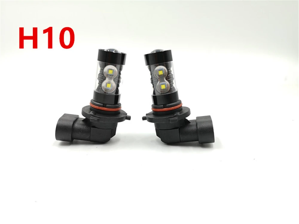 H1 H3 H7 H8 H10 H11 880 881 LED Bulbs HB4 9006 HB3 9005 Fog Lights Driving Tail Lamp DRL parking 12V - 24V Auto 6000K White | Автомобили и