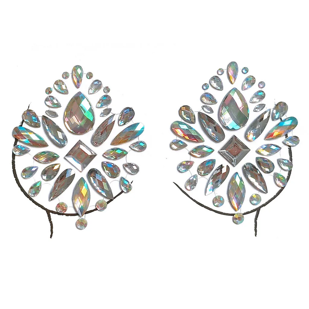 Лицо драгоценные камни Клей Блестящий Драгоценный Камень Татуировка Свадьба