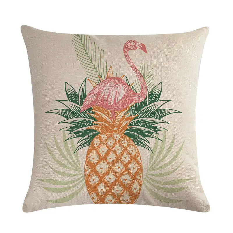 Подушка с изображением ананаса креативный чехол для подушки фруктами автокресло