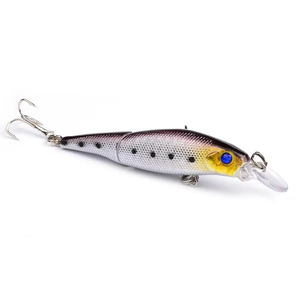 

Mounchain 8pcs/lot Fishing Lure 2 Segment Life-like Swimbait 9.2cm 7.5g Artificial Minnow Hard Baits