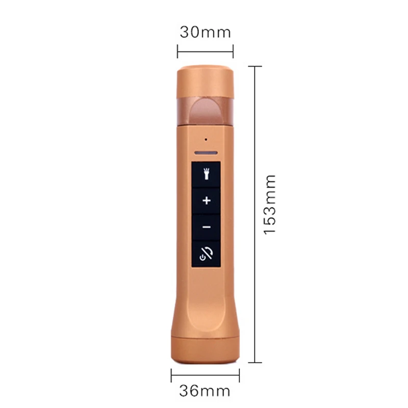 Новый Портативный беспроводной Bluetooth динамик USB Перезаряжаемый светодиодный