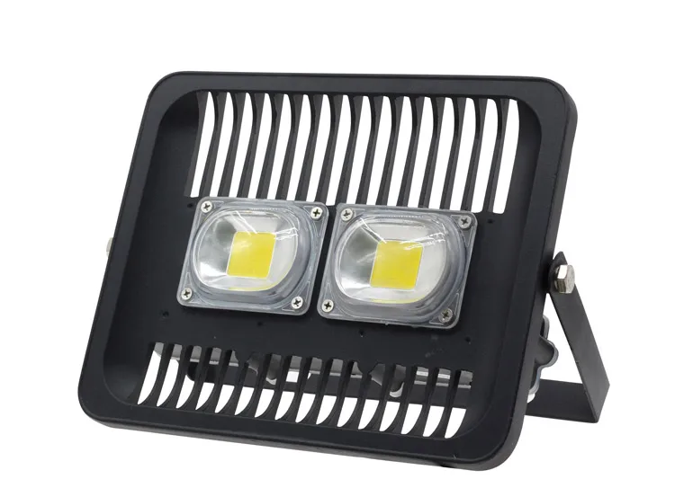 Светодиодный прожектор светильник 30W 50W 100W AC 110V 220V IP66 Водонепроницаемый умная ИС(интеграционная схема светодиодный COB Точечный светильник Настенный Сад проектор теплый белый холодный белый
