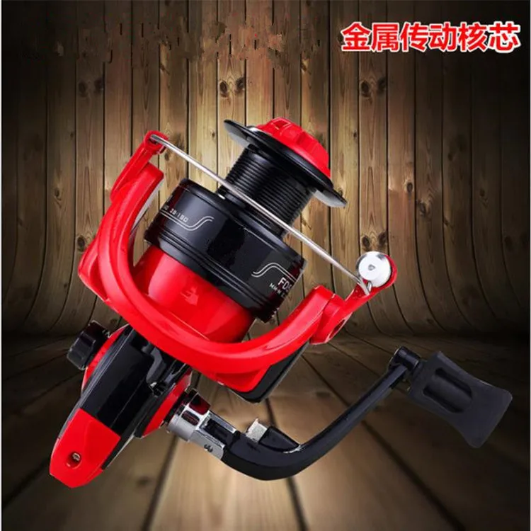 Новинка 2019 Рыболовные катушки Ryobi красно Черное колесо лески параболическое