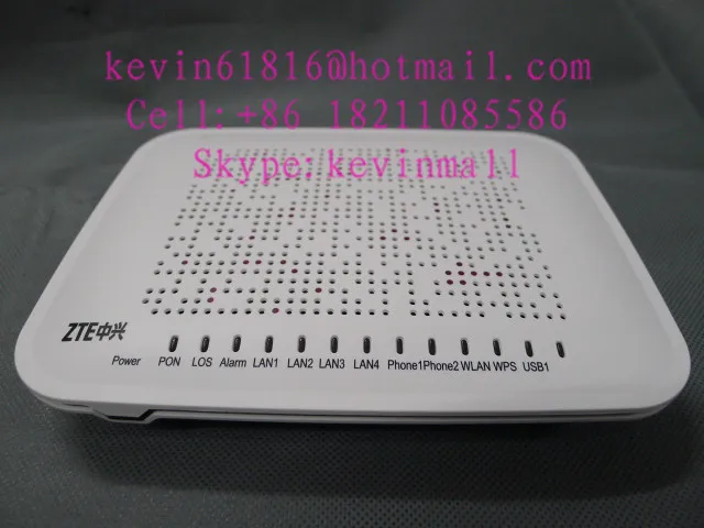 ZTE GPON terminal ZXA10 F660 V3 FTTO wireless ONT с 4 LAN и 2 голосовыми портами + WIFI английская Настройка.