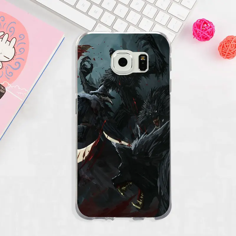 Кровь Книги об оружии Scythe лук Силиконовые телефонные чехлы для samsung Galaxy Note 3 4 5 8 S3 S4