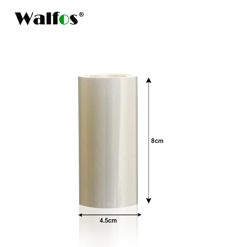 8 cm WALFOS 10 М длинные прозрачные ПЭТ пластиковые тонкие для края торта обертывание торта инструменты выпечки торт для DIY дома и кухни аксессуары - Цвет: 8 cm