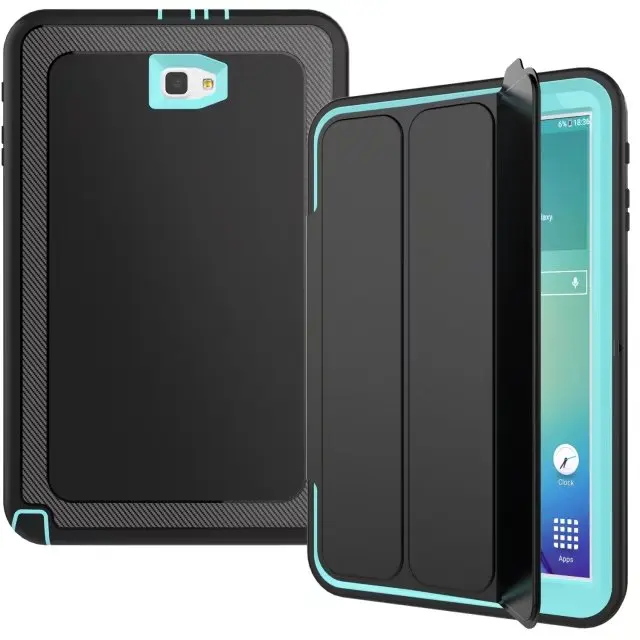 SM T580 чехол для Samsung Galaxy Tab A 10 1 2016 T585 детский безопасный ударопрочный ТПУ Гибридный