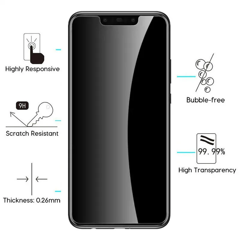 Защитное стекло для Xiaomi Redmi 6 A Pro 6a S2 закаленное защиты экрана Ksiomi Red Mi S 2 2s A6 6pro Redmi6