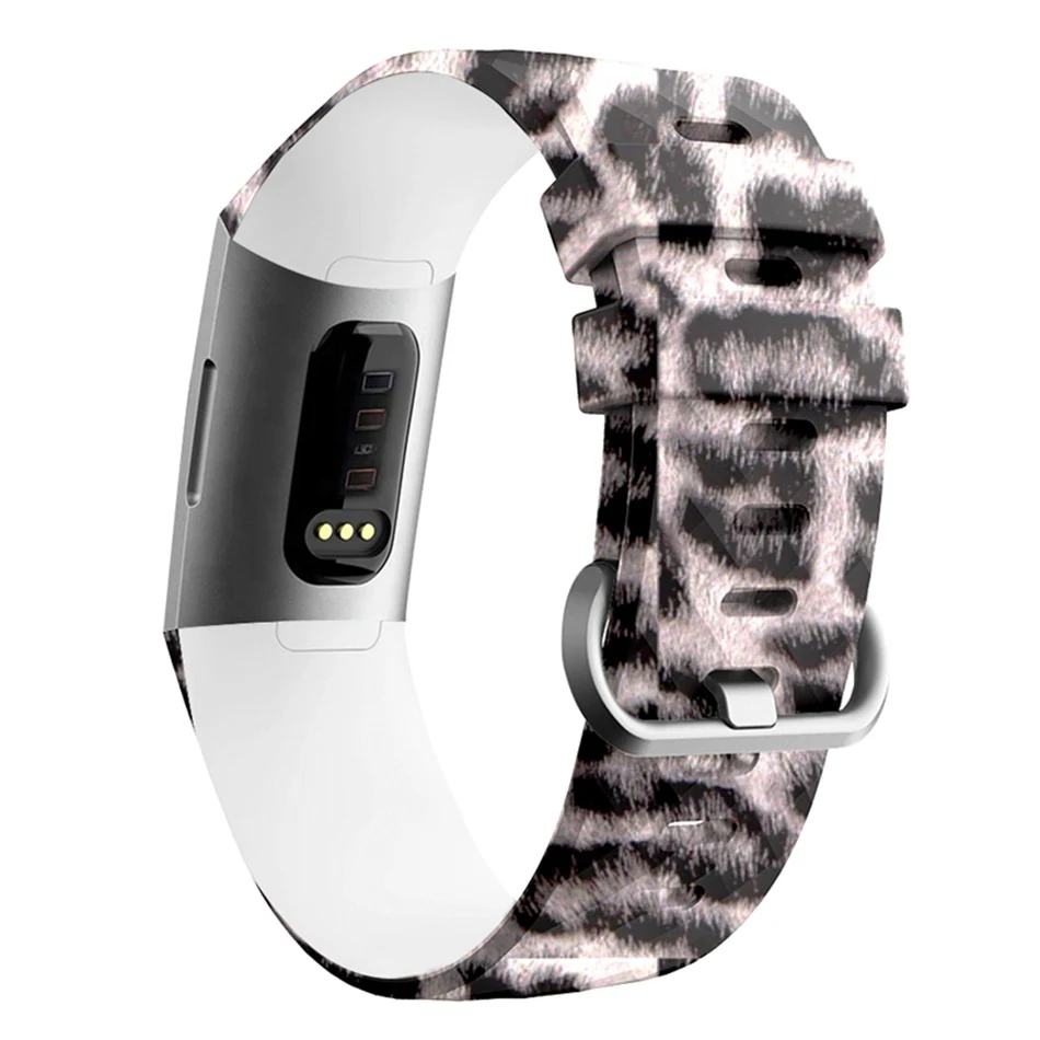 Для Fitbit заряд 3 браслет для умных часов заменить мужчин t женщин диапазона печати
