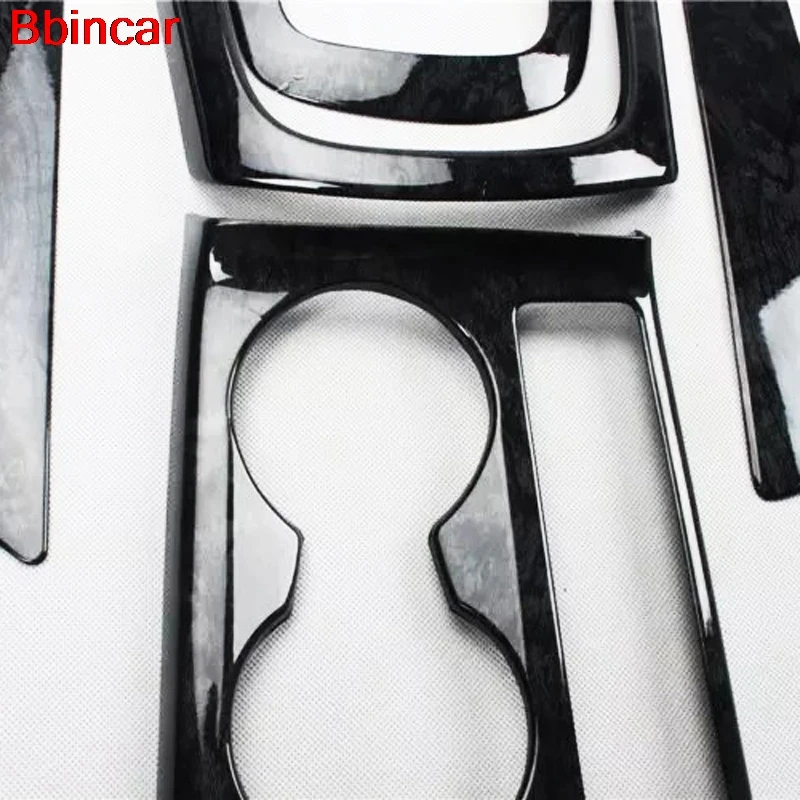 Bbincar ABS пластиковая черная деревянная краска для межкомнатной двери Передняя