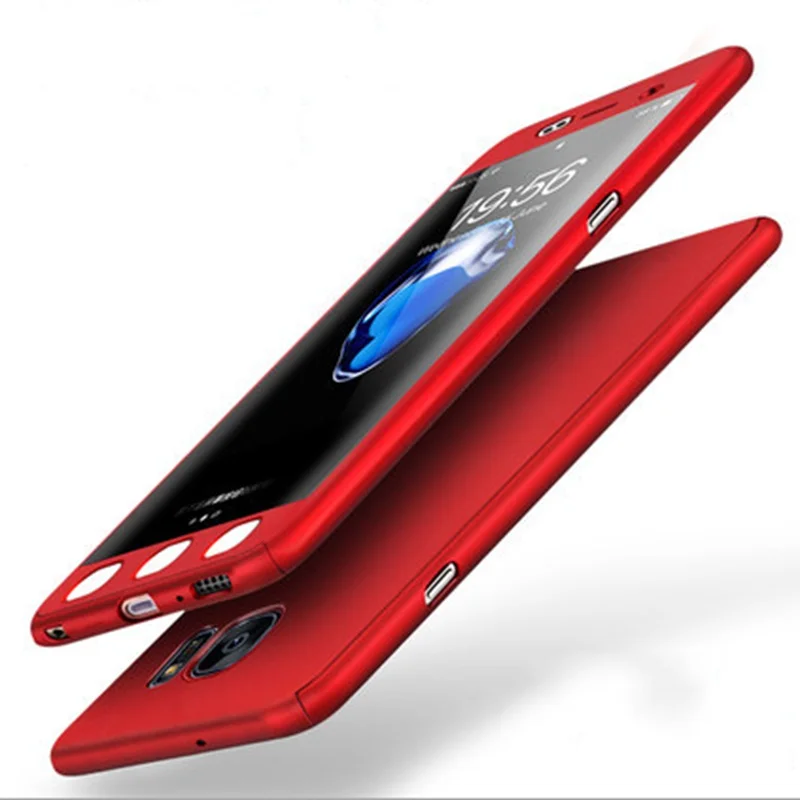 360 Полный чехол для Sumsung Galaxy S10 5G Note 9 S9 Plus S8plus A20 Жесткий Чехол из поликарбоната Samsung