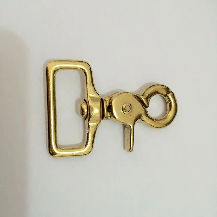 

Pure brass Bag Clasps/ Lobster Swivel/Trigger Clips/Snap Hook Copper Hooks diy handmade leather DIY accessories