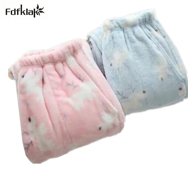 Новинка 2020 зимние женские пижамные штаны Женские Фланелевые пижамы muzhskaya