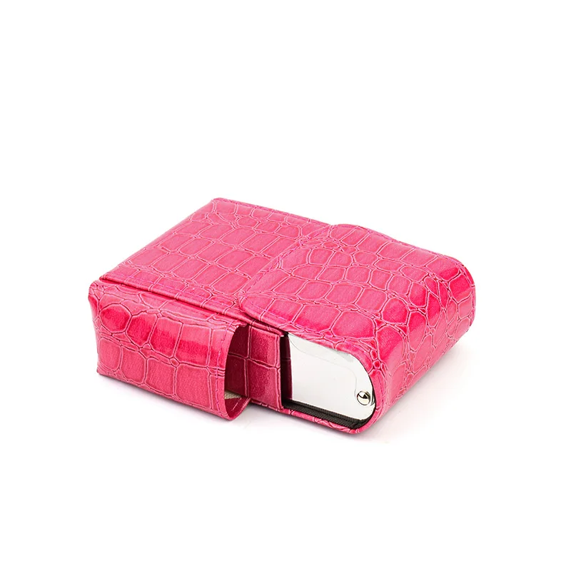 Высококачественный кожаный чехол для сигарет карманный портсигар портативный