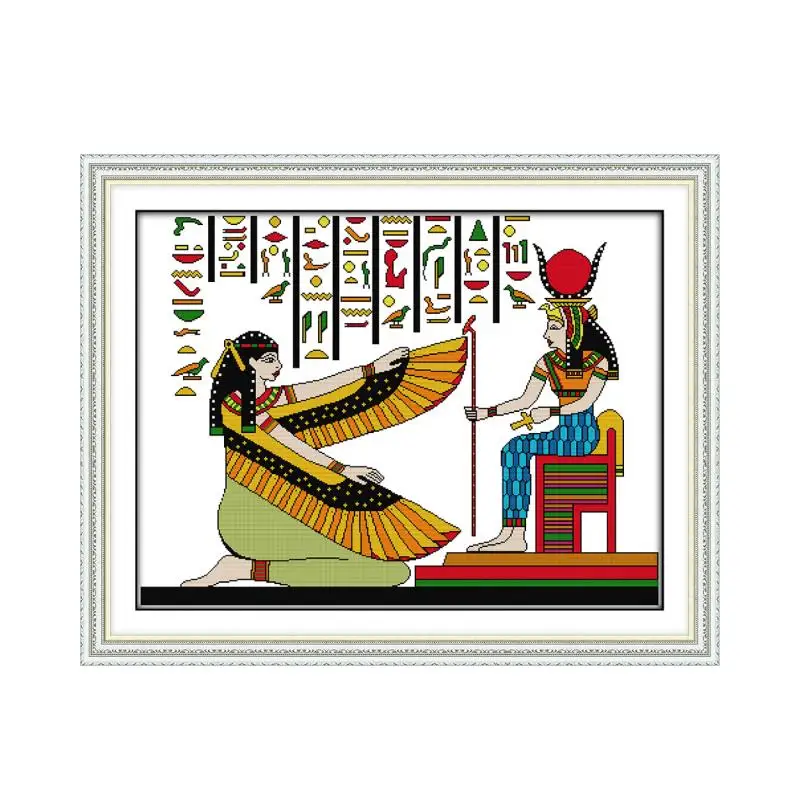 Набор для вышивки крестиком 11CT 14CT с египетским узором|cross stitch kits|14ct cross kitsstitching kit |