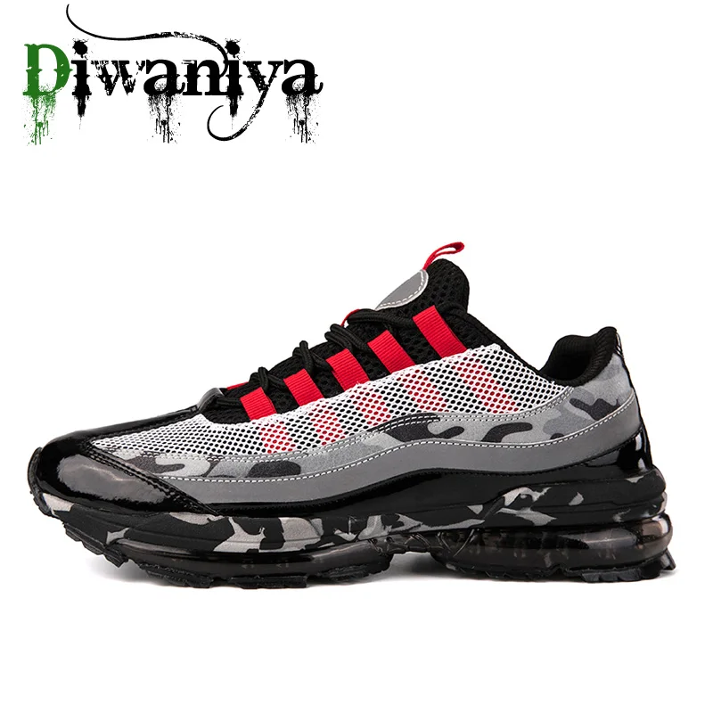 

Brand Men Running Shoes Outdoor Athletic Walking Sneakers Breathable Jogging Air Cushioning Male Gym Fitness Sneakers Plus Size