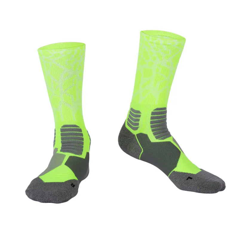 Дышащие носки для бега баскетбола футбола Толстого цикла женские гольфы