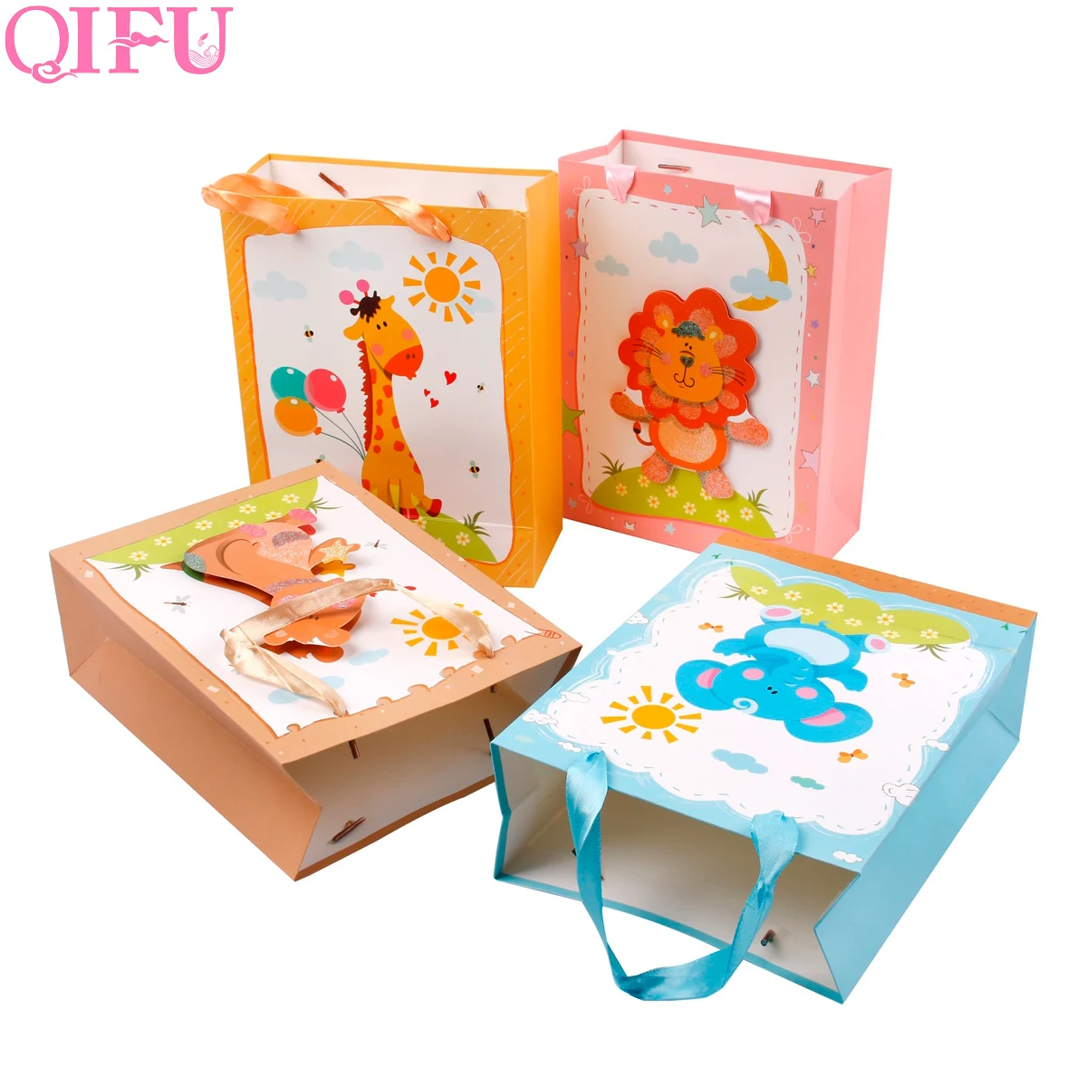 QIFU сафари джунгли вечерние подарочные пакеты упаковочные принадлежности