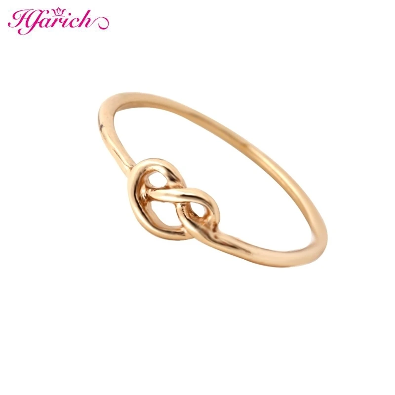 Лидер продаж Модные Винтажные разноцветный узел сердца кольцо выполненная