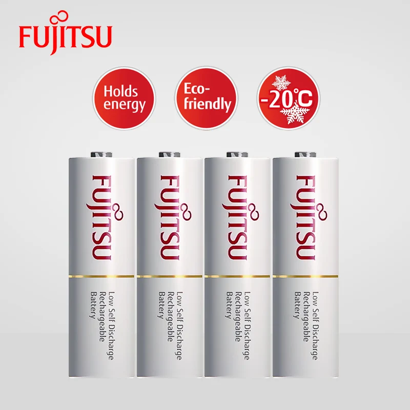 Fujitsu 100% оригинальное производство в 2018 AAA 750 мАч перезаряжаемая батарея Сделано