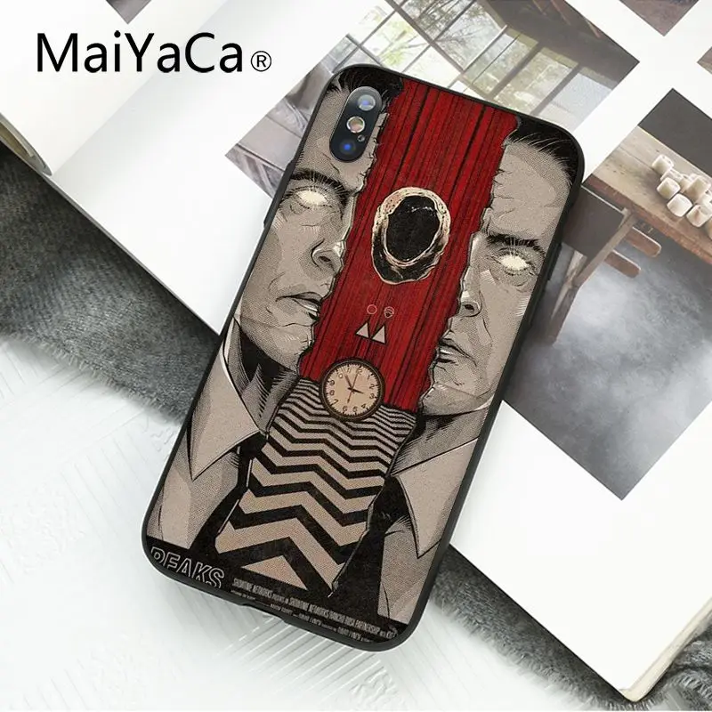 A11 MaiYaCa Твин Пикс огонь ходить со мной чехол для телефона для iphone 11 Pro 11Pro Max 8 7 6 6S Plus X XS MAX 5 5S SE XR - Цвет: A11