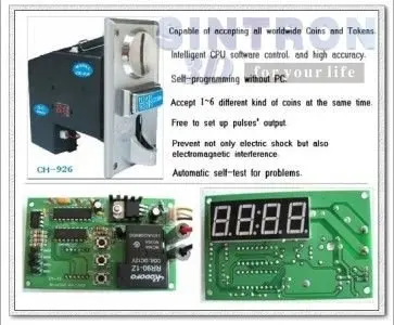 Мульти монетоприемник Селектор мех CH 924 & управление таймером|board board|board timerboard control