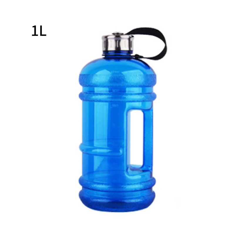 1000 мл/2200 мл Спортивная бутылка для воды для тренажерного зала bpa, для улицы, моя емкость, для тренажерного зала, Половина галлонов, для фитнеса, тренировок, кемпинга, бега, тренировок - Цвет: 1L 3