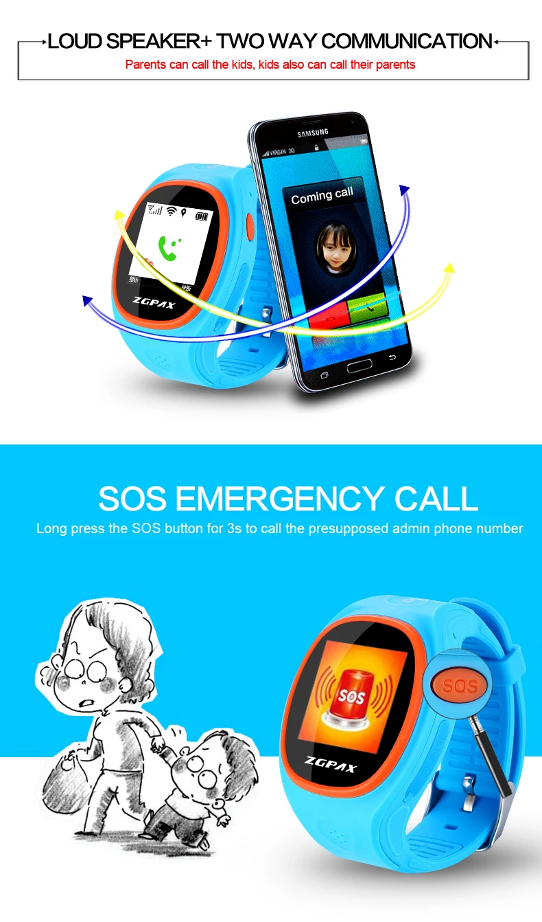 Водонепроницаемые Детские Смарт часы Moveski S866A с GPS и Bluetooth|watch sos|smartwatch relogiokids gps