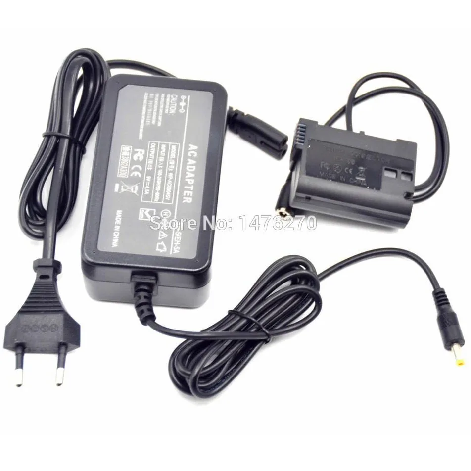 Адаптер питания для Nikon Z7 Z6 D7500 D7200 D7100 D7000 D850 D810 D800 D800E D750 D610|battery coupler|nikon ep-5bpower coupler |