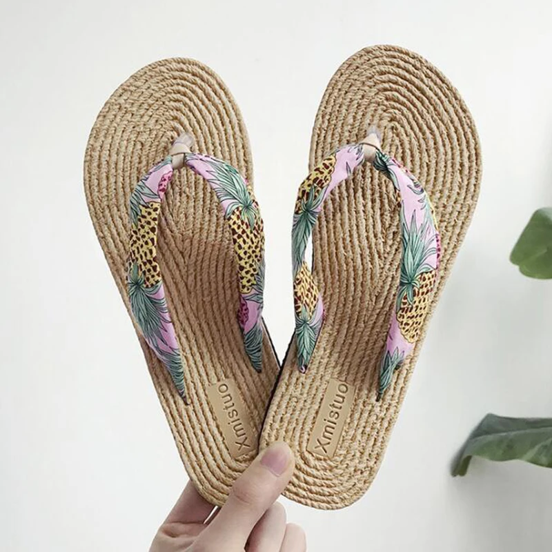 Шлепанцы женские на плоской подошве летние шелковые сандалии праздничные