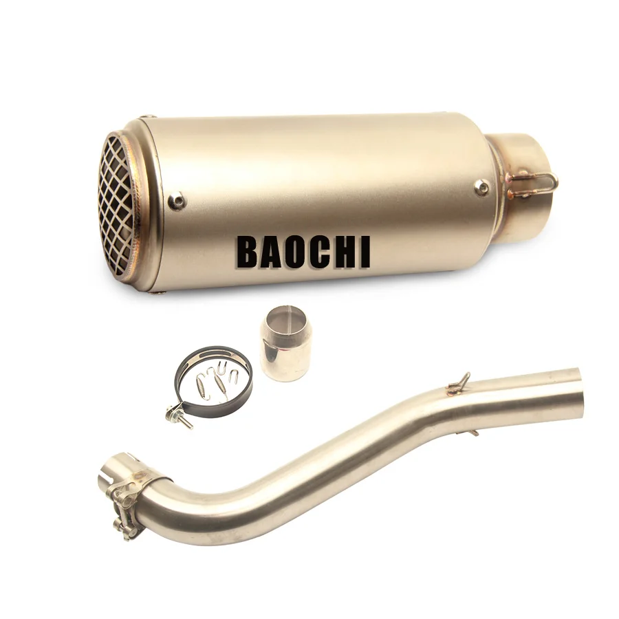 Для мотоцикла выхлопная Соединительная труба средняя Escape глушитель Benelli 600 Benelli600