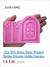 День Святого Валентина 9 отверстий цветок силиконовая форма «Роза» украшения торта инструменты для сахарный шоколадный помадка декоратор для десерта D0049