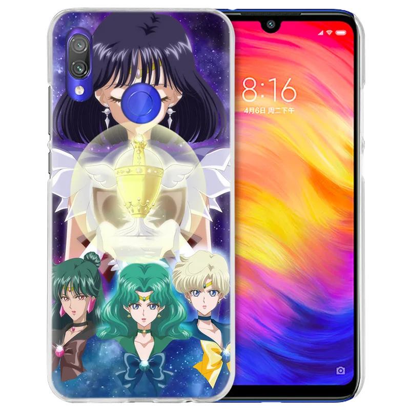Чехол для телефона Sailor Moon Аниме Girl для Xiao mi Red mi Go Note 7 6 6A Pro S2 5 5A 4X mi A1 A2 9 mi x 3 5G 8 lite Play