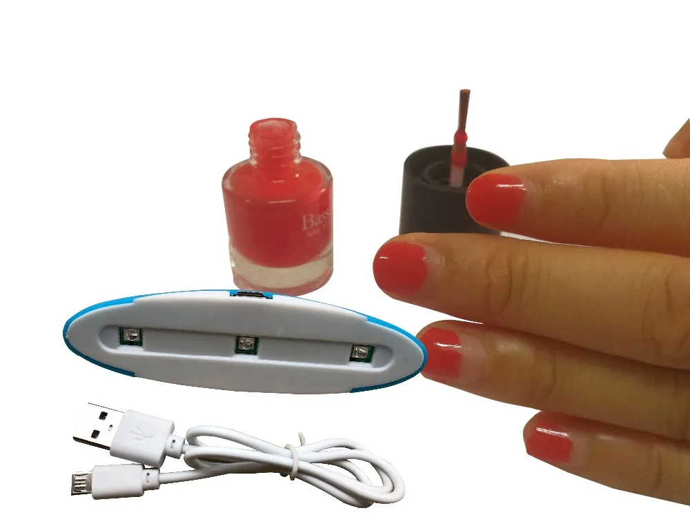 Новинка USB лампа для ногтей Светодиодная 3 сушки УФ ногтей|Сушилки ногтей| |