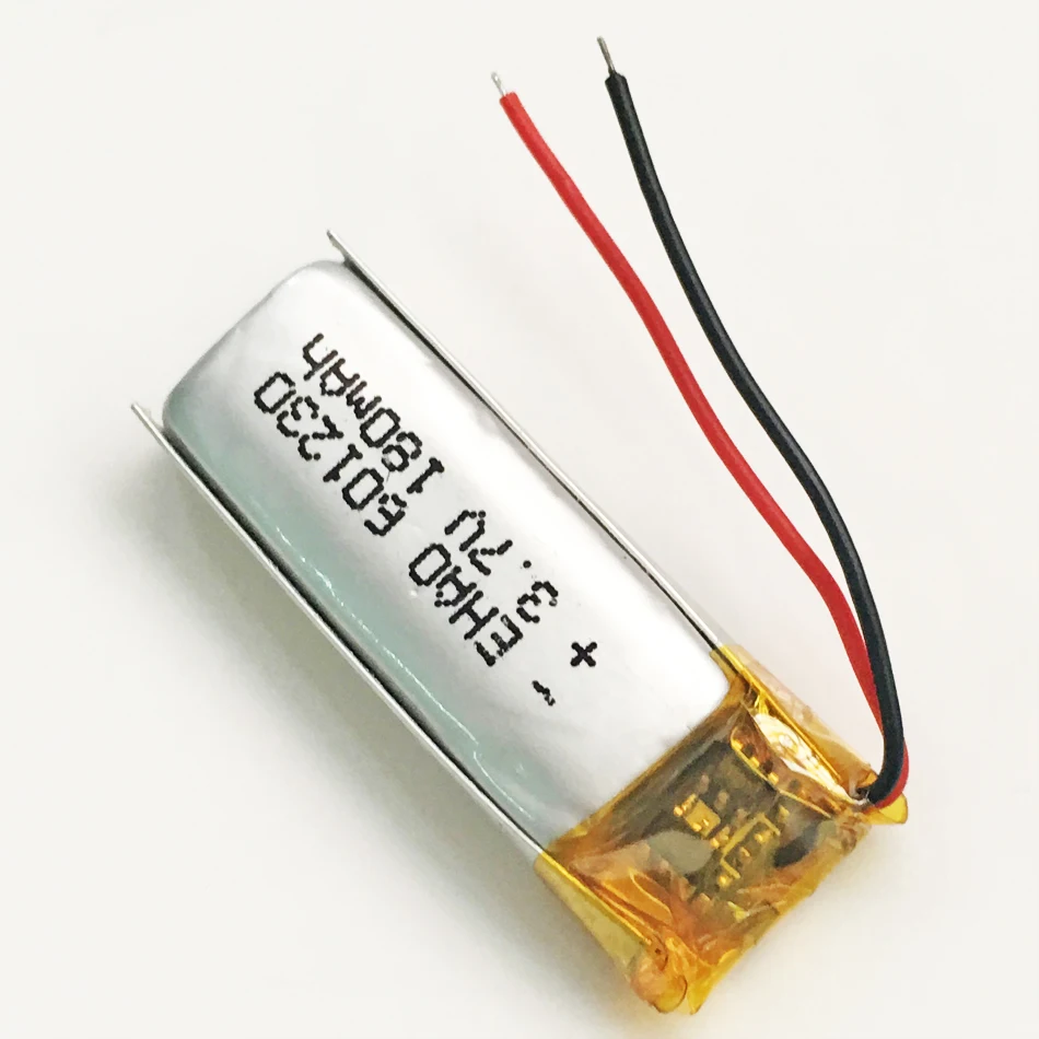 Аккумулятор 180 mah. 180 мач. 180 мач. 301846 3. 180 мач.