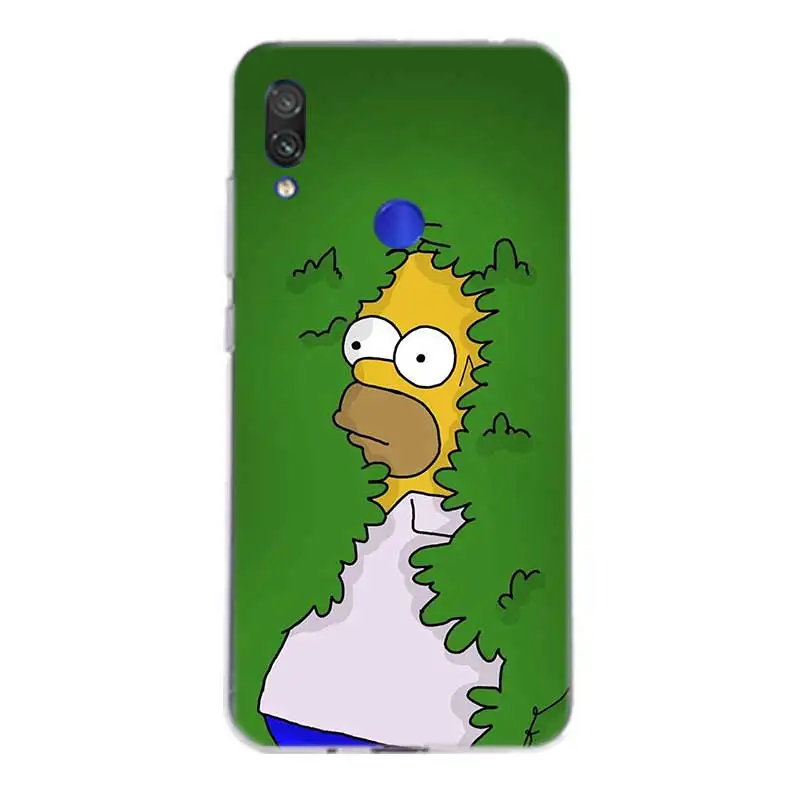 Чехол для телефона Homer J. Simpson комикс чехол Xiaomi Redmi K20 8 7 6A 6 5 Plus 5A 4 4A 4X S2 Note Pro |