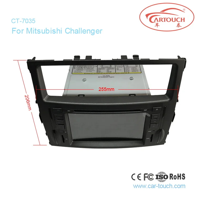 Cartouch (R) 7 &quotавтомобильный DVD GPS Радио для Mitsubishi Pajero 2006 2007 2008 2009 2010 2011 800x480 поддержка