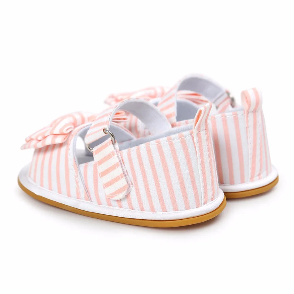 Сандалии с лентами малыш мальчик девочки бабочка узел 2019 портативный ультра