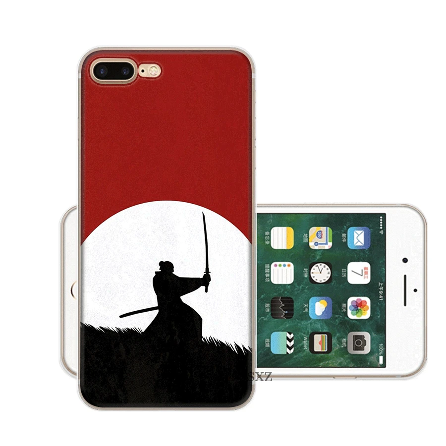 Чехол для мобильного телефона Japan The Samurai Ninja iPhone 7 8 6 6s Plus 11 Pro X XS Max XR 5 5S SE | Мобильные