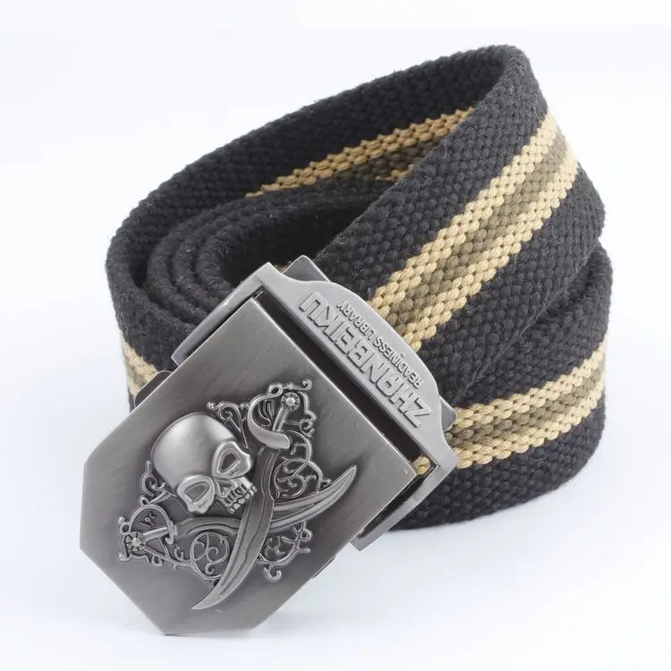 Высокое качество модные Повседневное холст ремень ВВС США Роскошные Военный