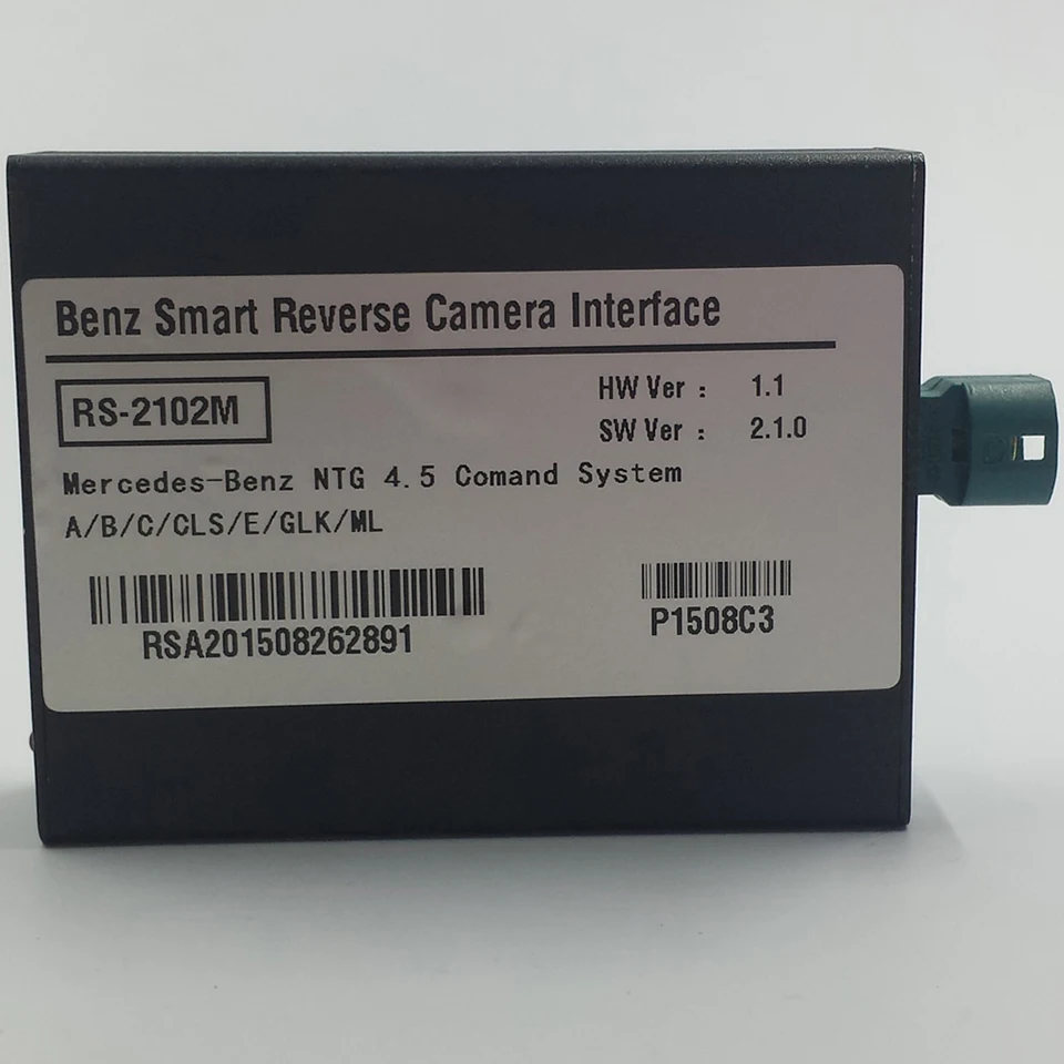 

Plug and Play Car Reverse Camera Multimedia Video Interface For Mercedes C250 NTG4.5 System With Active Parking Guidelines