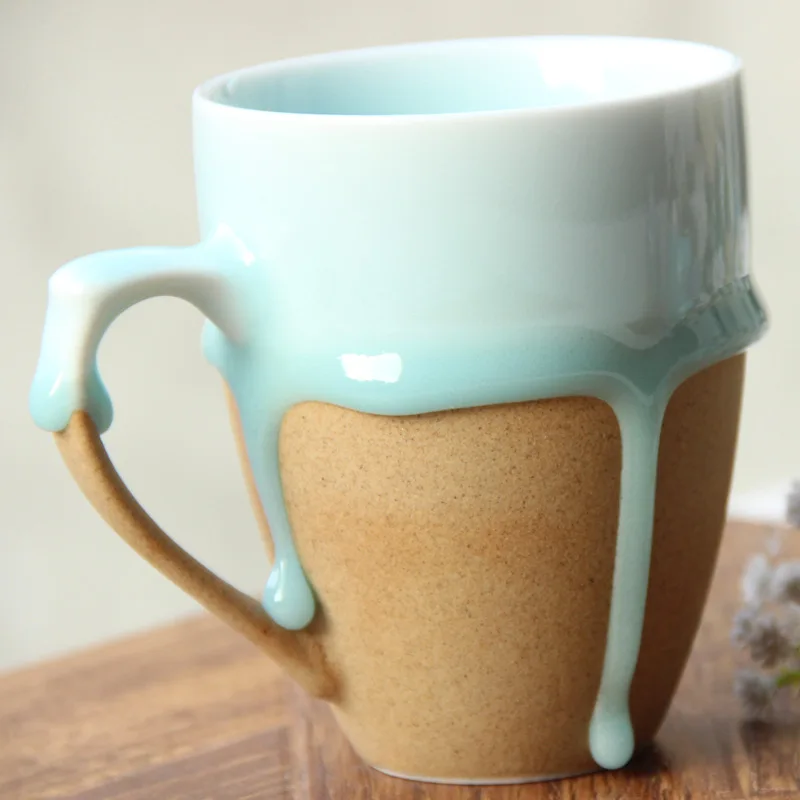 Прямая доставка! Кружка цветная струящаяся кофейная чашка креативная