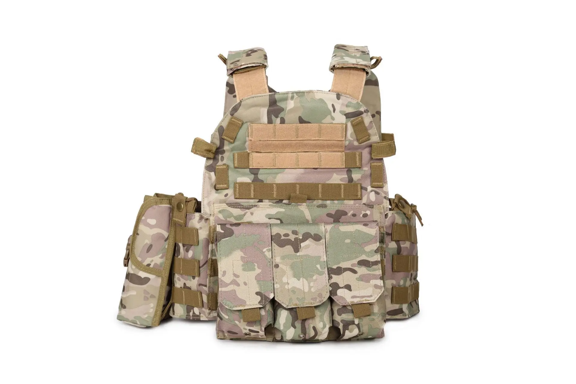 CP camouflage Открытый Охота Ciras тактический военный страйкбол жилет пластина Перевозчик разгрузка Грудь Rig сумка армейский кемпинг путешествия спорт Trecking 1 - Цвет: CP camouflage