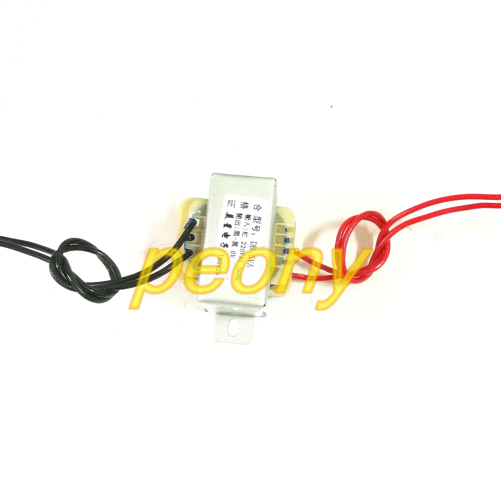 EI41 3W DB-5VA силовой трансформатор 220V до 6V 0.5A AC AC6V 500mA | Обустройство дома