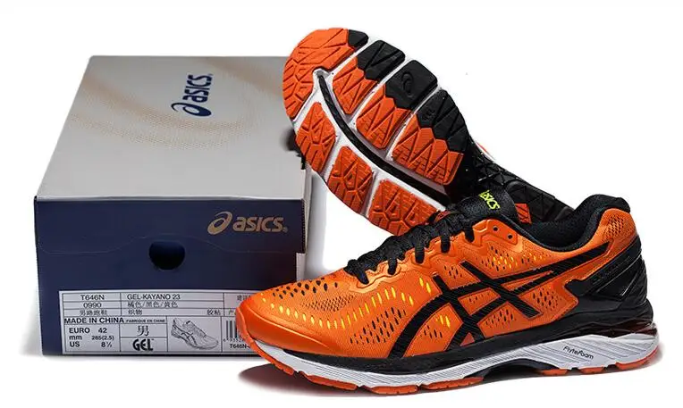 Новая горячая ASICS GEL-KAYANO 23 Asics мужская Подушка стабильность кроссовки ASICS спортивная обувь кроссовки
