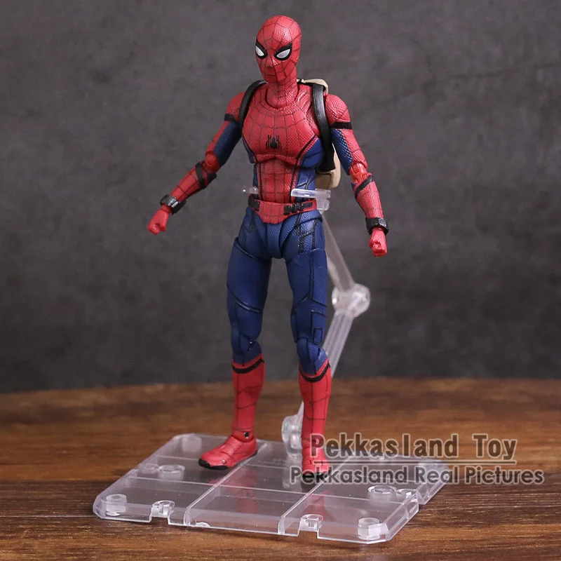 SHF Человек-паук возвращение домой ПВХ экшн-фигурка Коллекционная модель игрушка