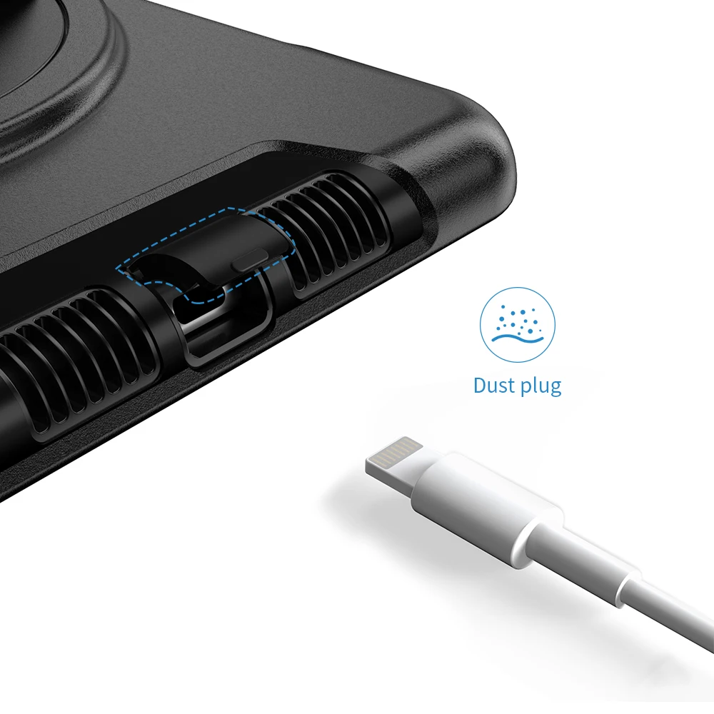 Защитный чехол 7 9 дюйма для iPad Mini 5 4 с карандашом вращающийся на 360 ремешок