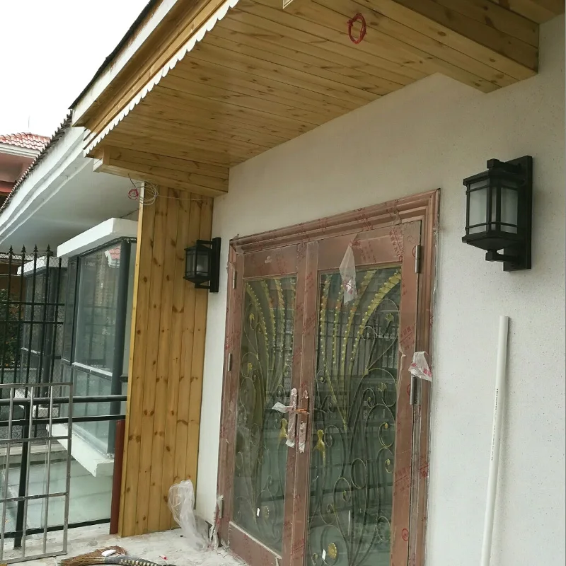 Ретро деревенский алюминиевый наружный настенный светильник балкон Walkway