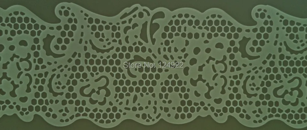 CT-5017 Floret Shapes Lace Soft 100% Platinum Silicone Cake Fondant Embossing Gum Paste Decorating Mold Tool | Дом и сад