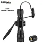 Тактический фонарик AloneFire tk503 с инфракрасным излучением, тактический светодиодный фонарь ночного видения для охоты